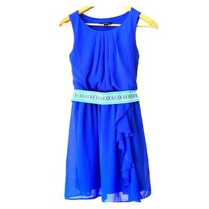 Amy Byer Royal Blue Dress